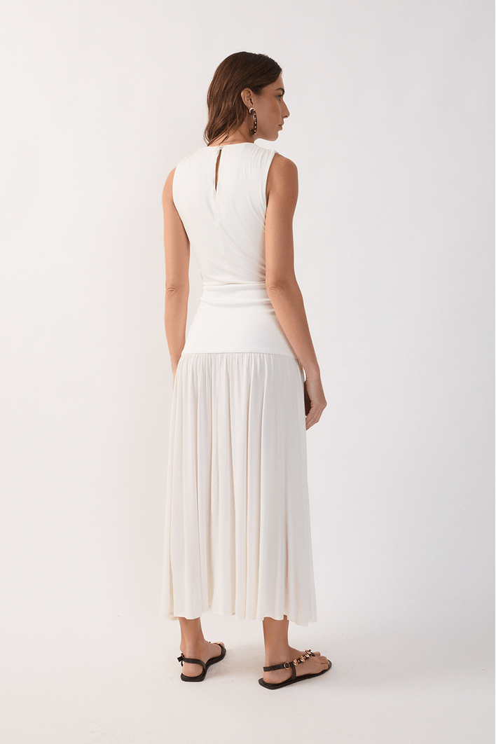 Vestido Pala Mix Malha