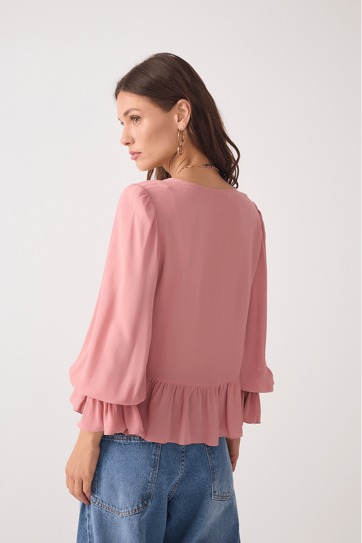 Blusa Ggt Babados