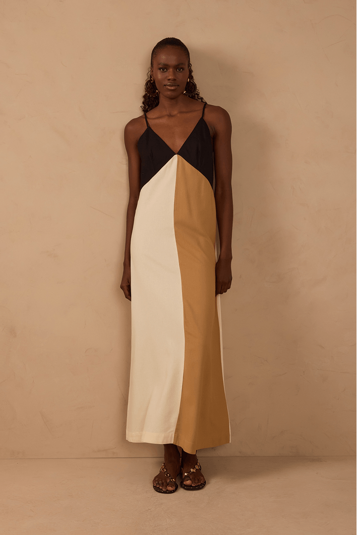 Vestido Cropped Linho Color