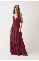 Vestido Longo Ggt Drapeado