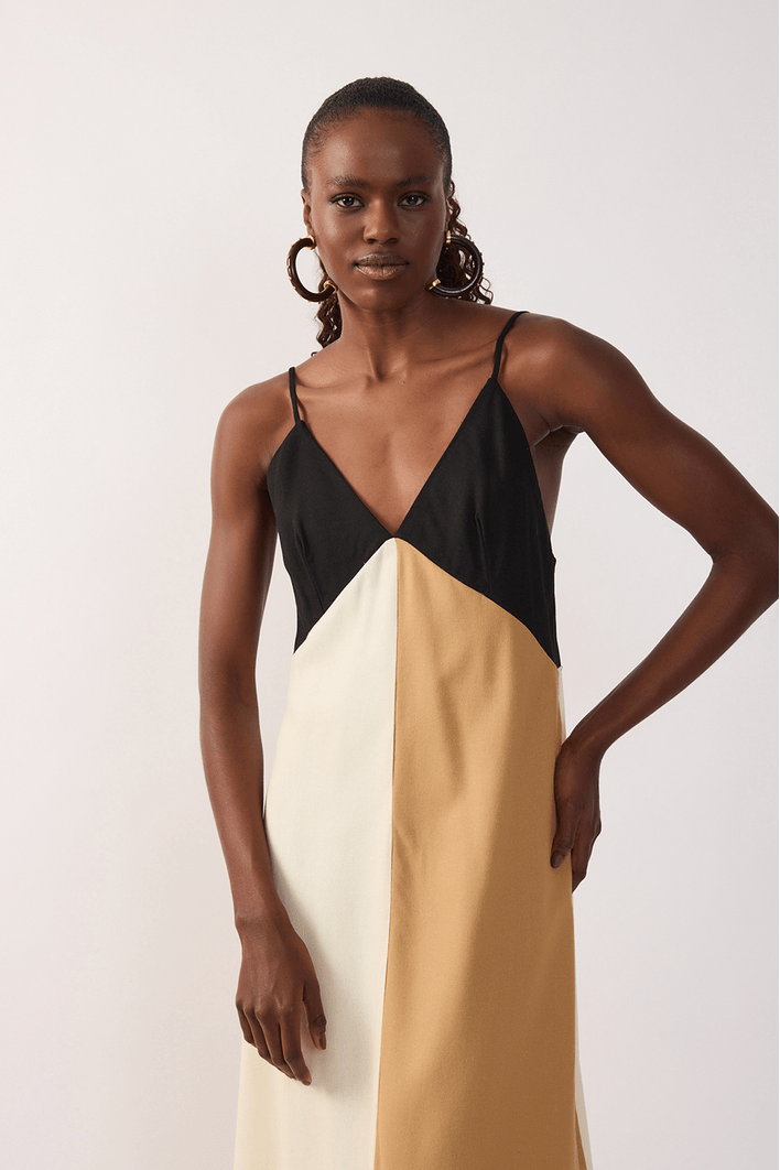 Vestido Cropped Linho Color