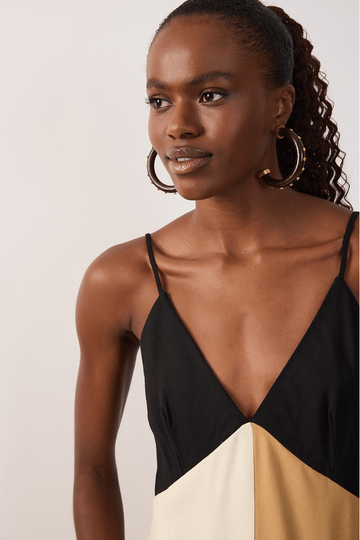 Vestido Cropped Linho Color