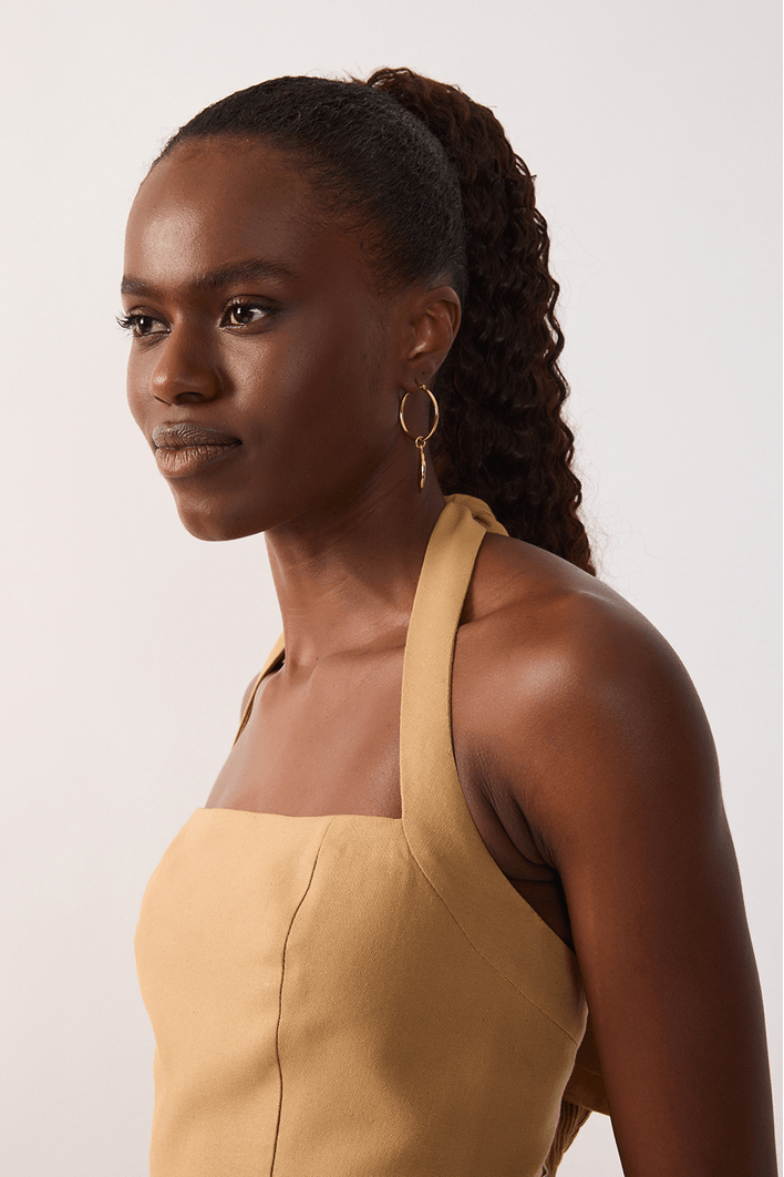 Blusa Linho Frente Única