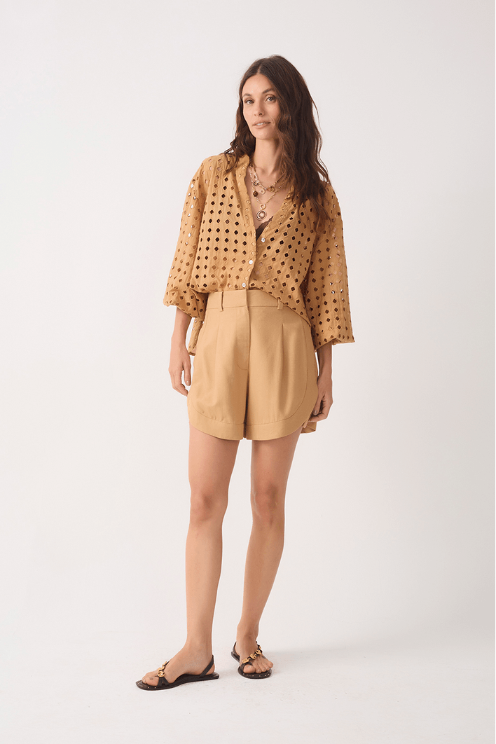 Bermuda Linho Fraldada