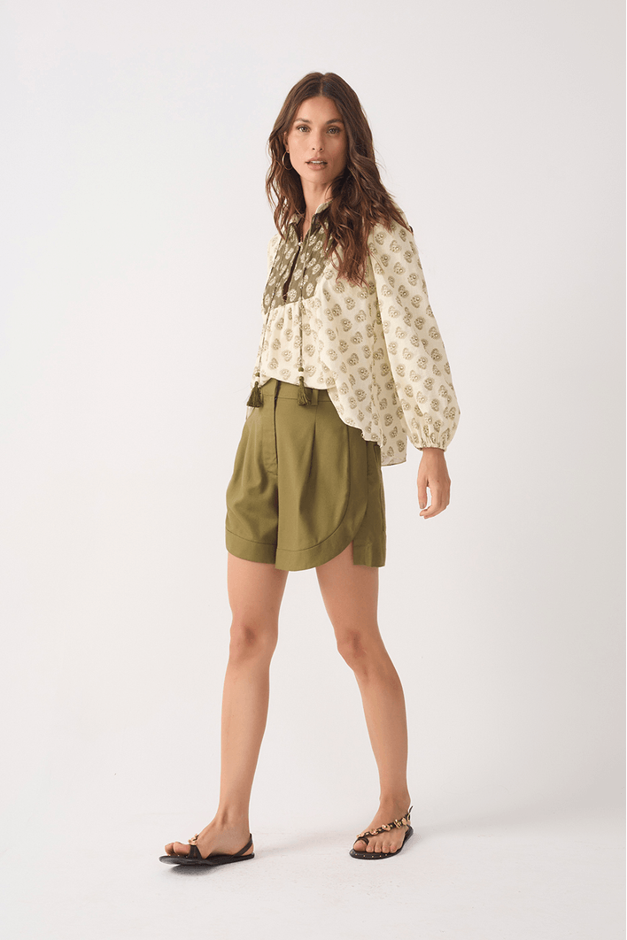 Bermuda Linho Fraldada