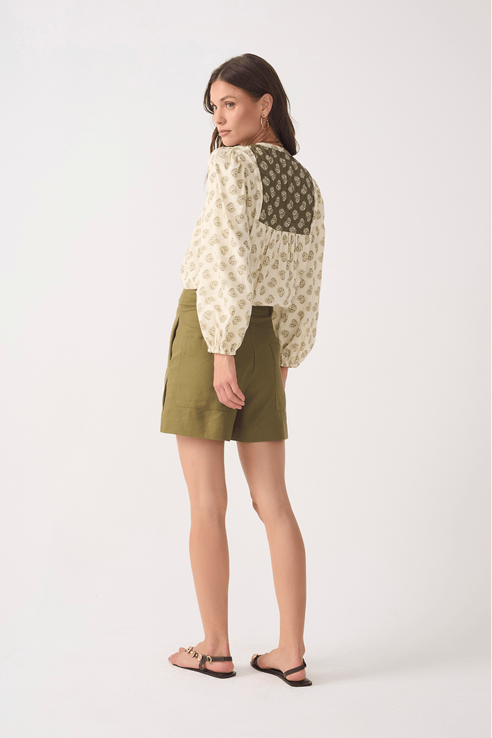 Bermuda Linho Fraldada