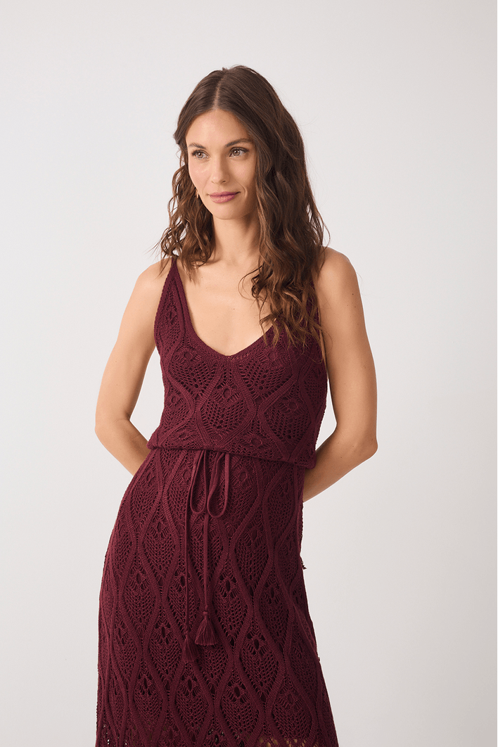 Vestido Tricot Amarração