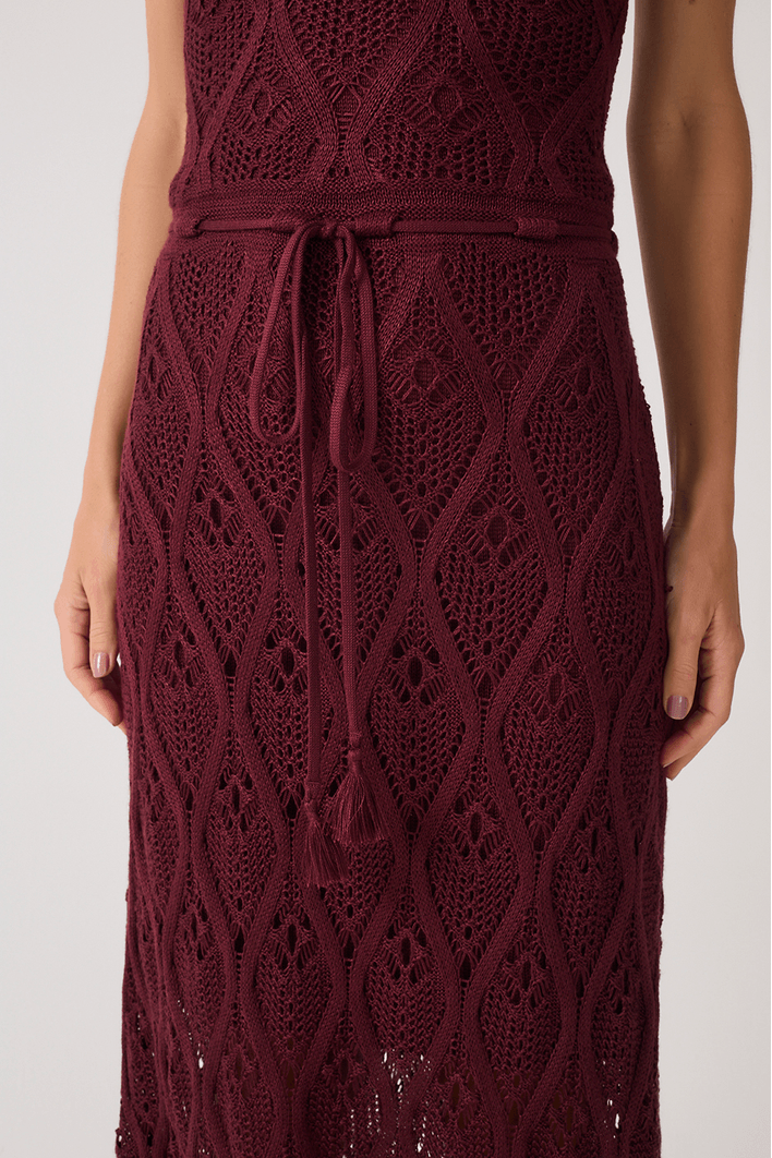 Vestido Tricot Amarração