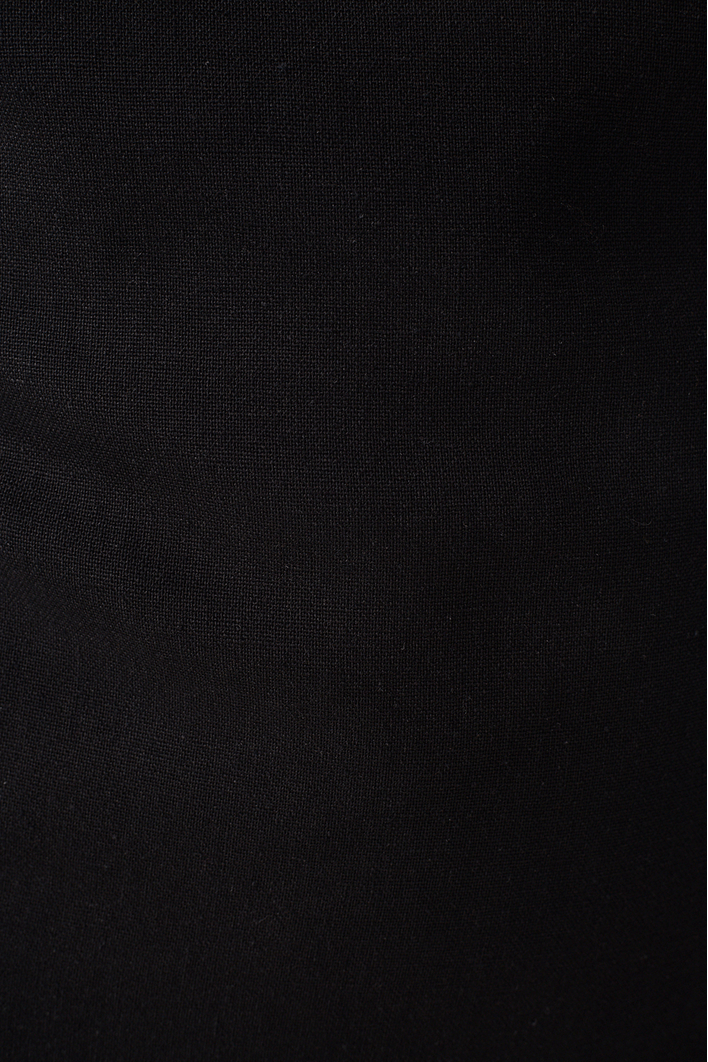 Vestido Linho Curto Decote