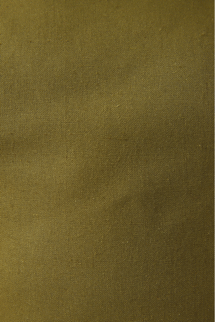 Vestido Midi Linho Trapézio