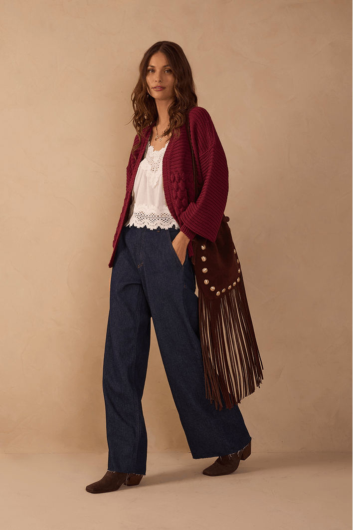 Calça Jeans Cós Pespontos