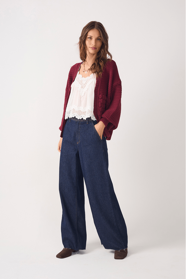 Calça Jeans Cós Pespontos