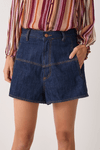 Short Jeans Com Cinto