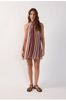 Vestido Lurex Est Listra Aurora