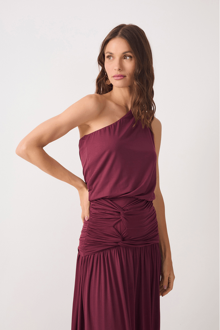 Vestido Pala Torcida