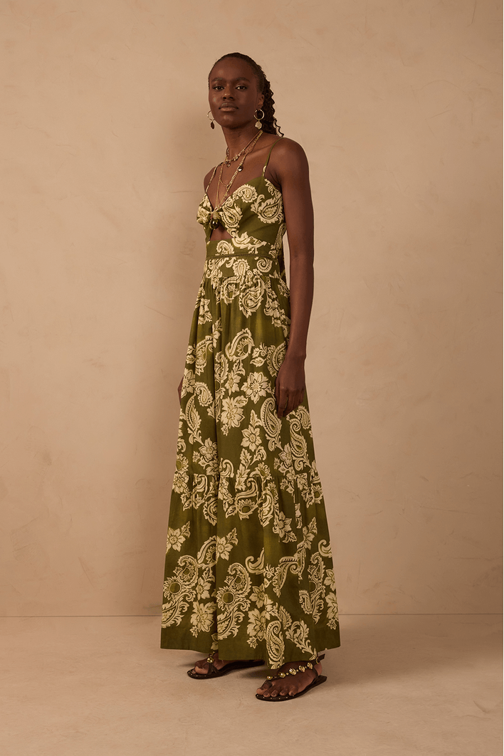 Vestido Longo Entremeio Est Rota do Sol