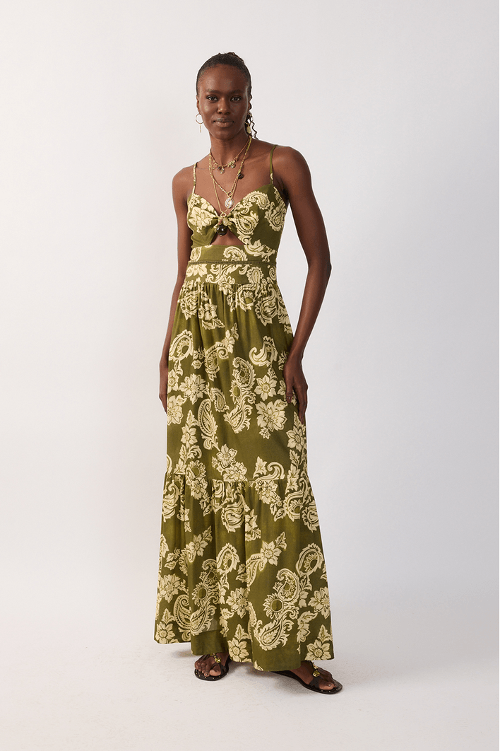 Vestido Longo Entremeio Est Rota do Sol