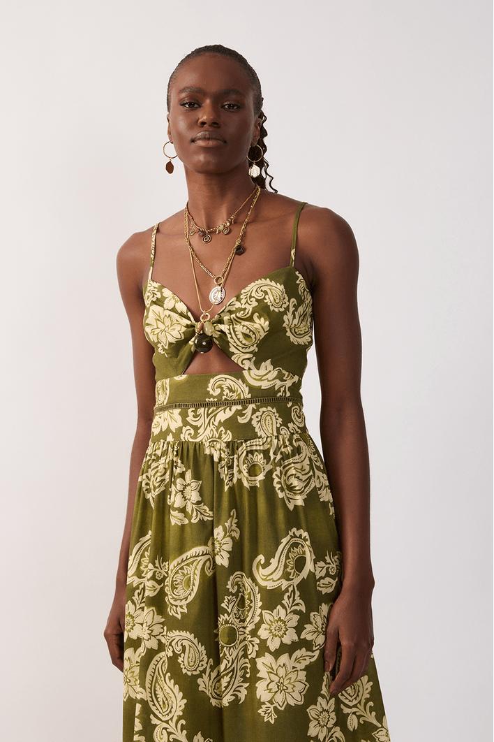 Vestido Longo Entremeio Est Rota do Sol