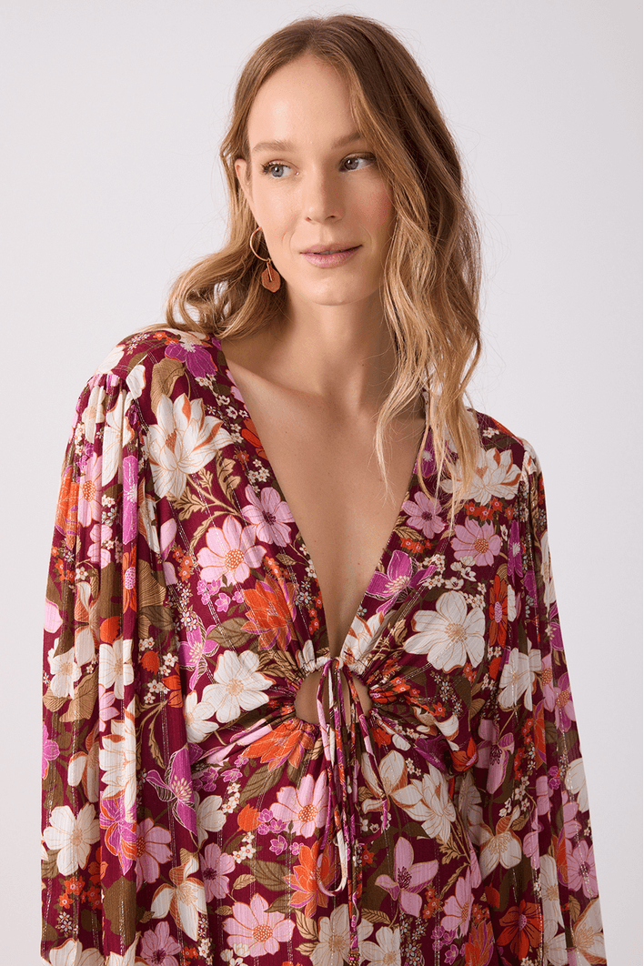 Vestido Lurex Est Jasmin Solar