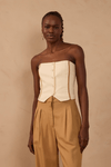 Blusa Linho Viés