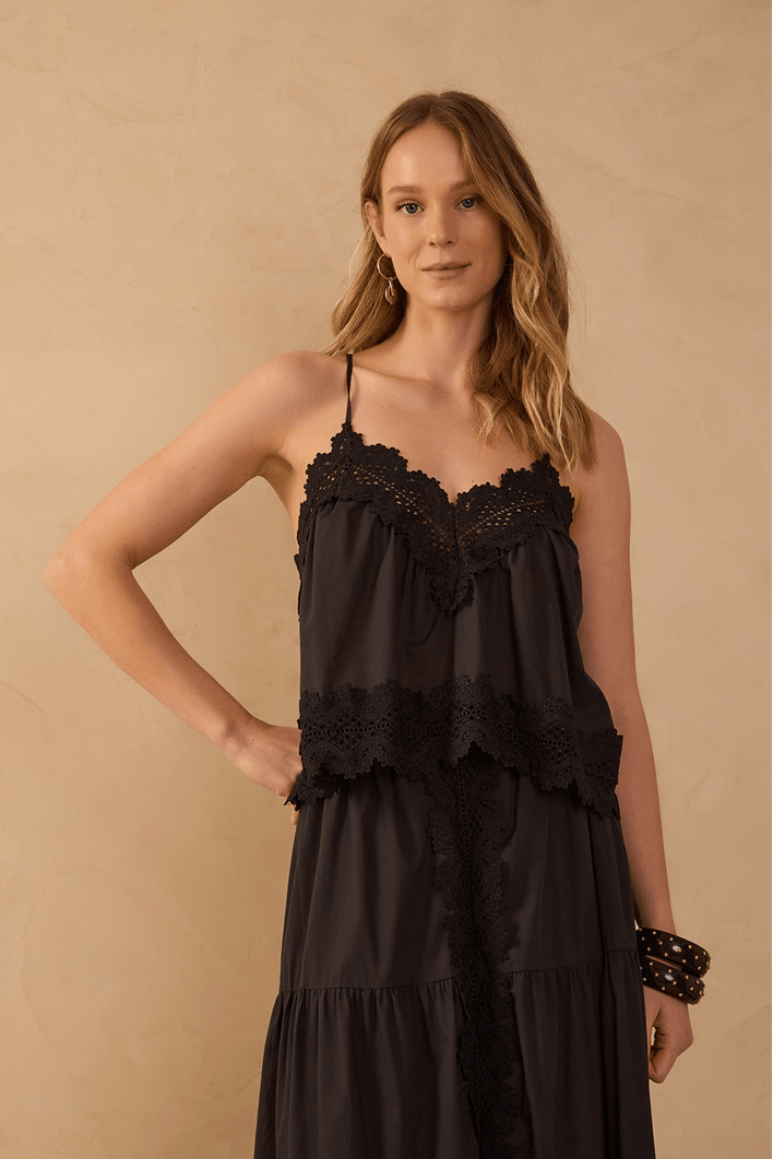 Blusa Algodão Com Renda