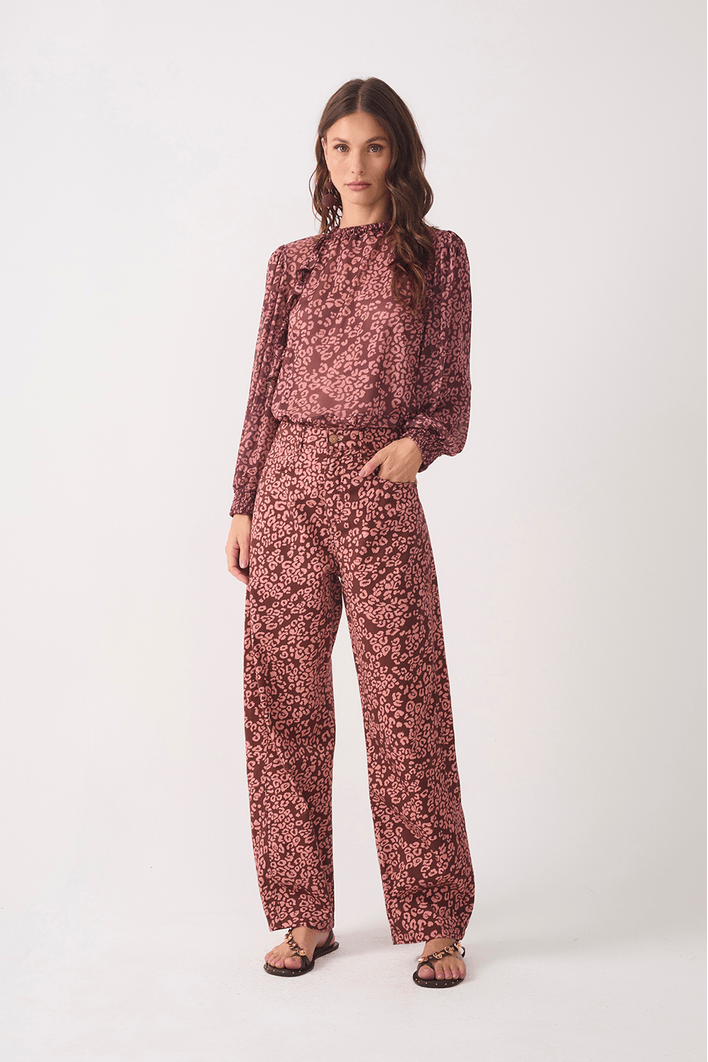 Calça Sarja Est Felina