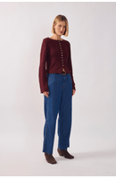 Calça Jeans Reta Dark Twill