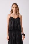 Blusa Algodão Com Renda