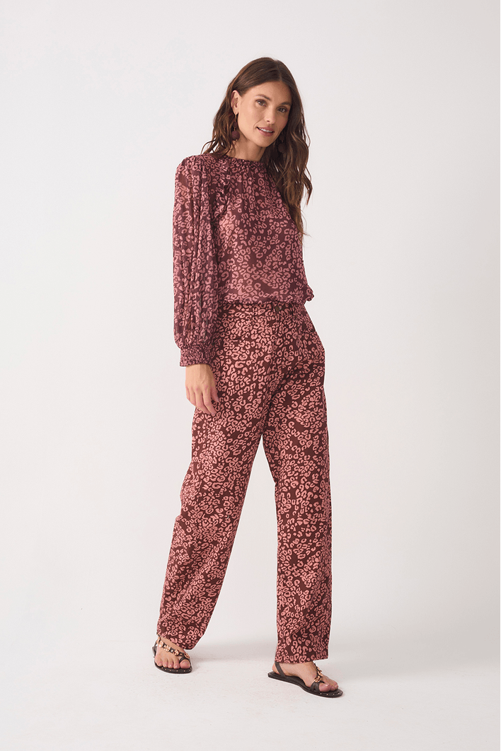 Calça Sarja Est Felina