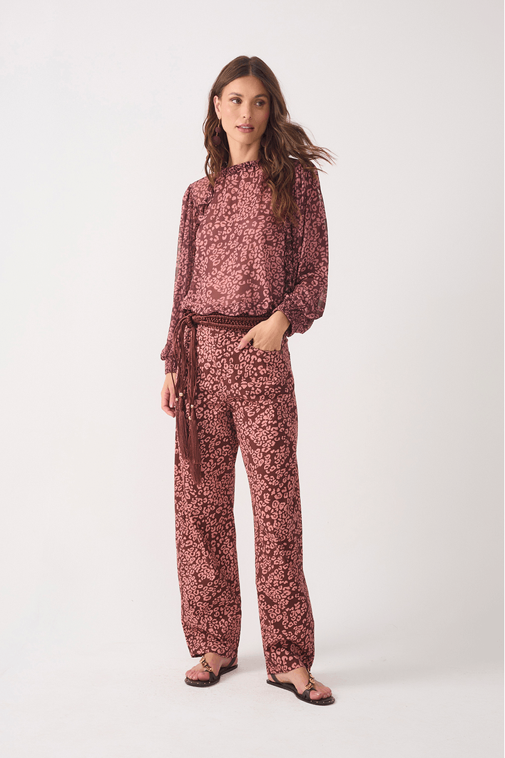 Calça Sarja Est Felina