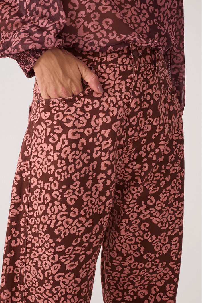 Calça Sarja Est Felina