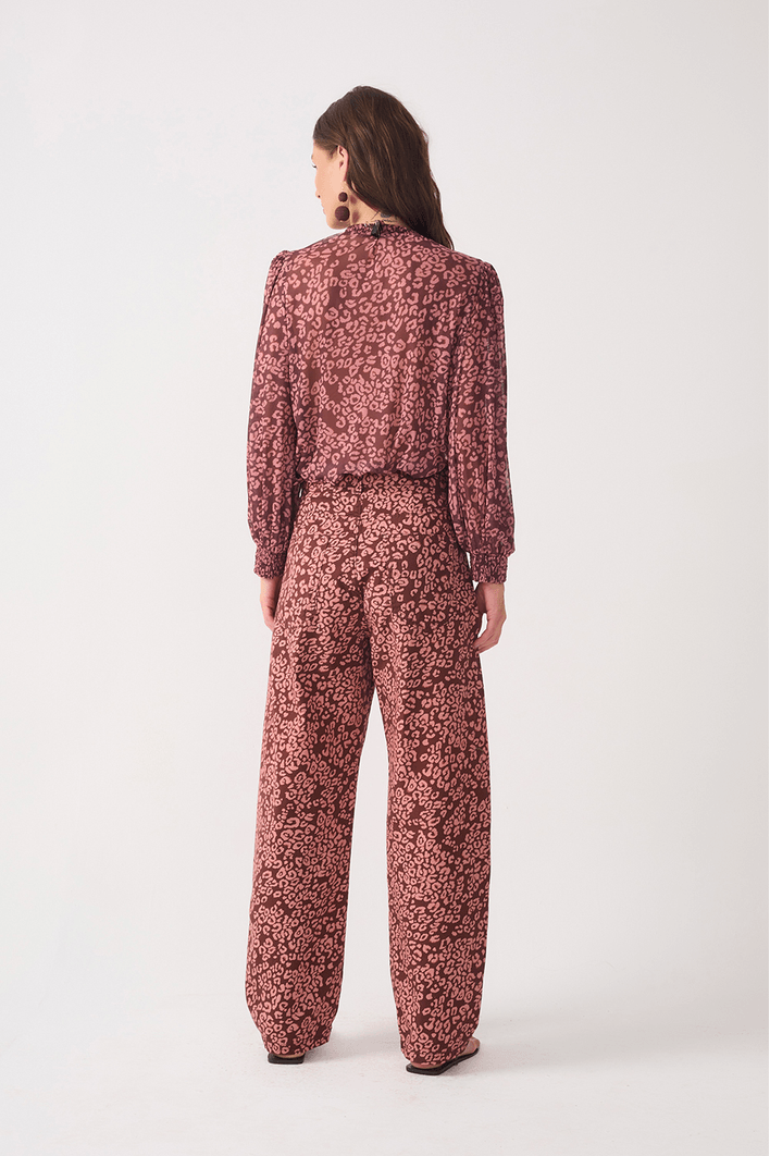 Calça Sarja Est Felina