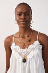 Blusa Algodão Com Renda