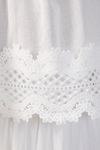 Blusa Algodão Com Renda