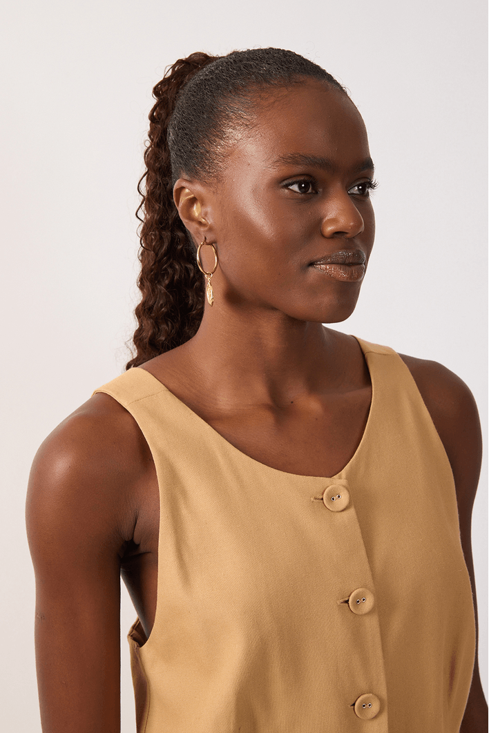 Colete Com Amarração Costas