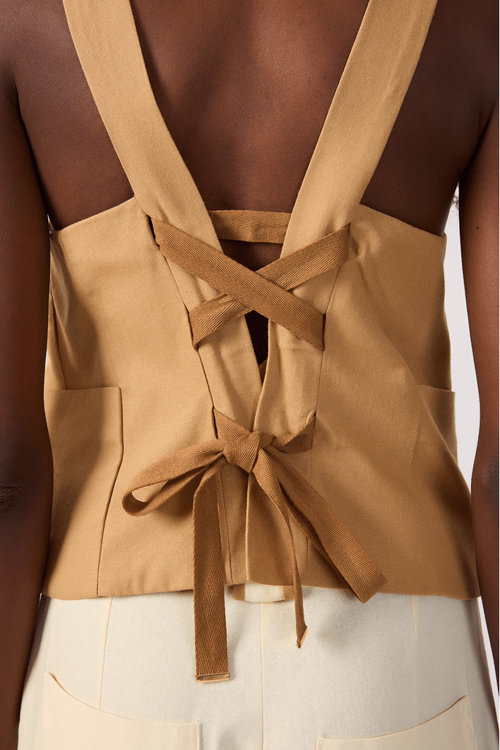 Colete Com Amarração Costas