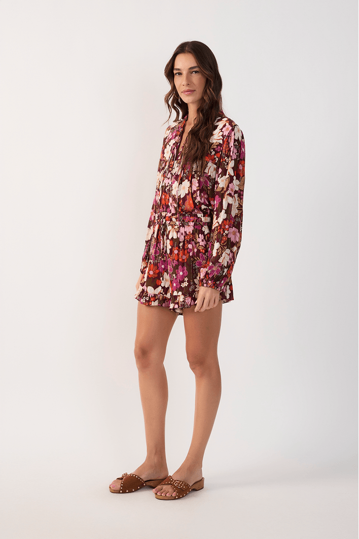 Short Estampa Jasmin Solar