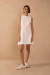 Vestido Basque Malha Alfaiataria
