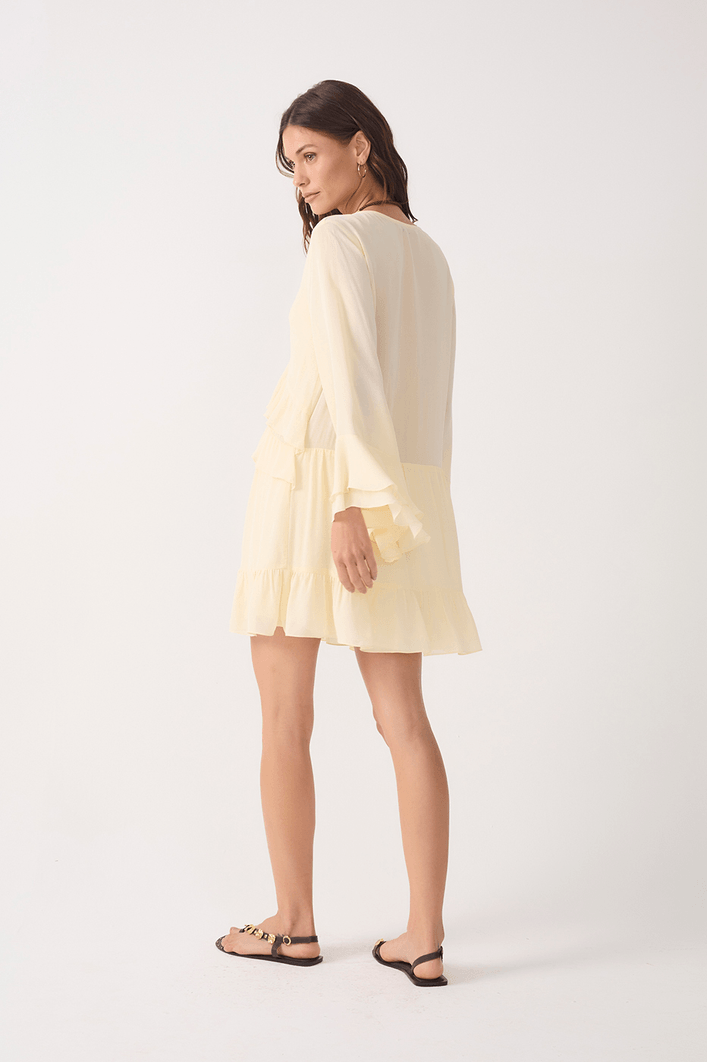Vestido Curto Ggt Babados