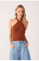 Blusa Tricot Detalhe Nó