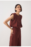 Blusa Moletom Com Prega
