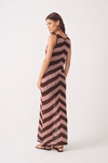 Vestido Tricot Listrado