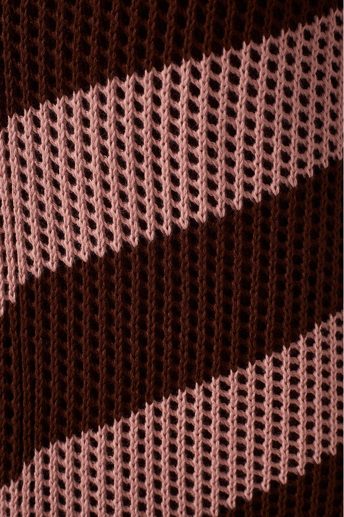 Vestido Tricot Listrado