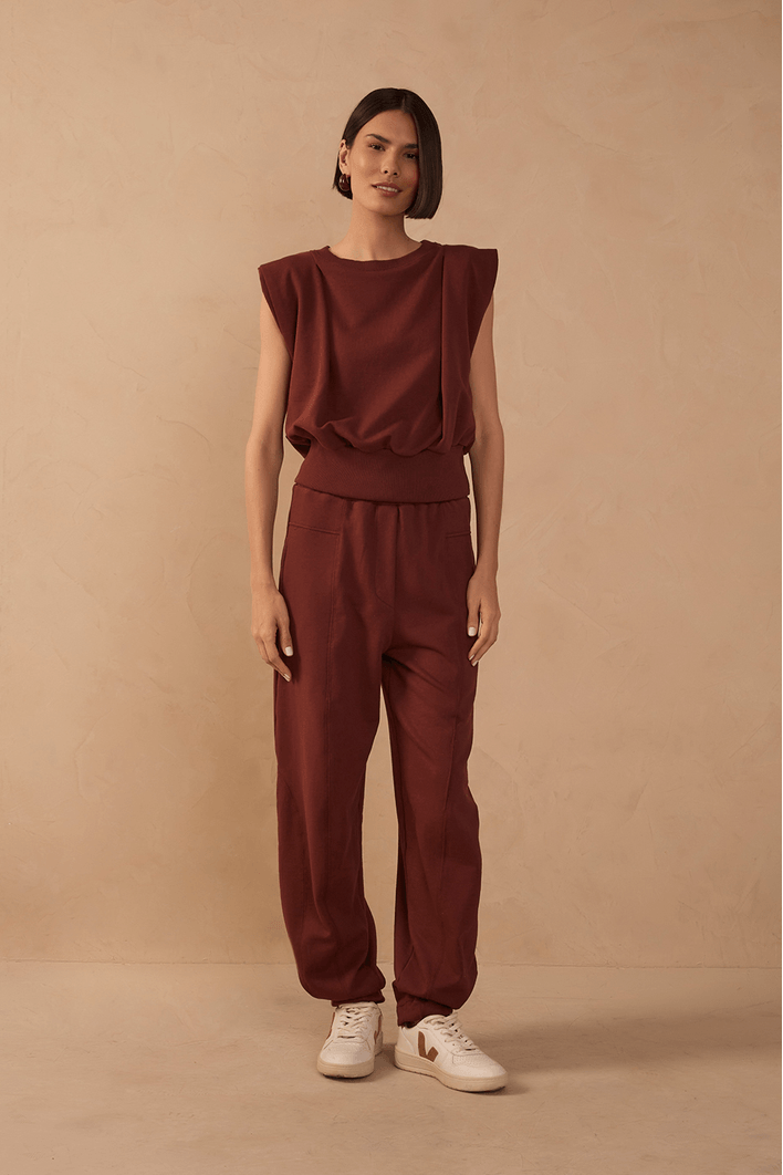 Calça Moletom Barrel