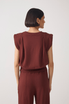 Blusa Moletom Com Prega