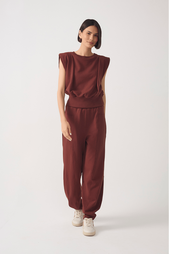 Calça Moletom Barrel