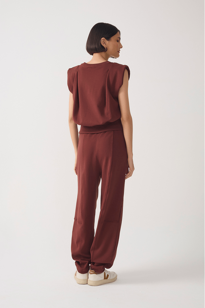 Calça Moletom Barrel