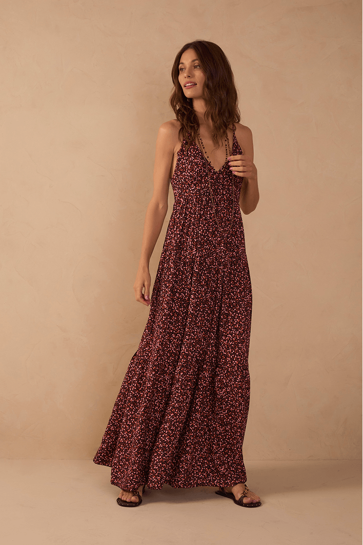 Vestido Cropped Est Céu Noturno