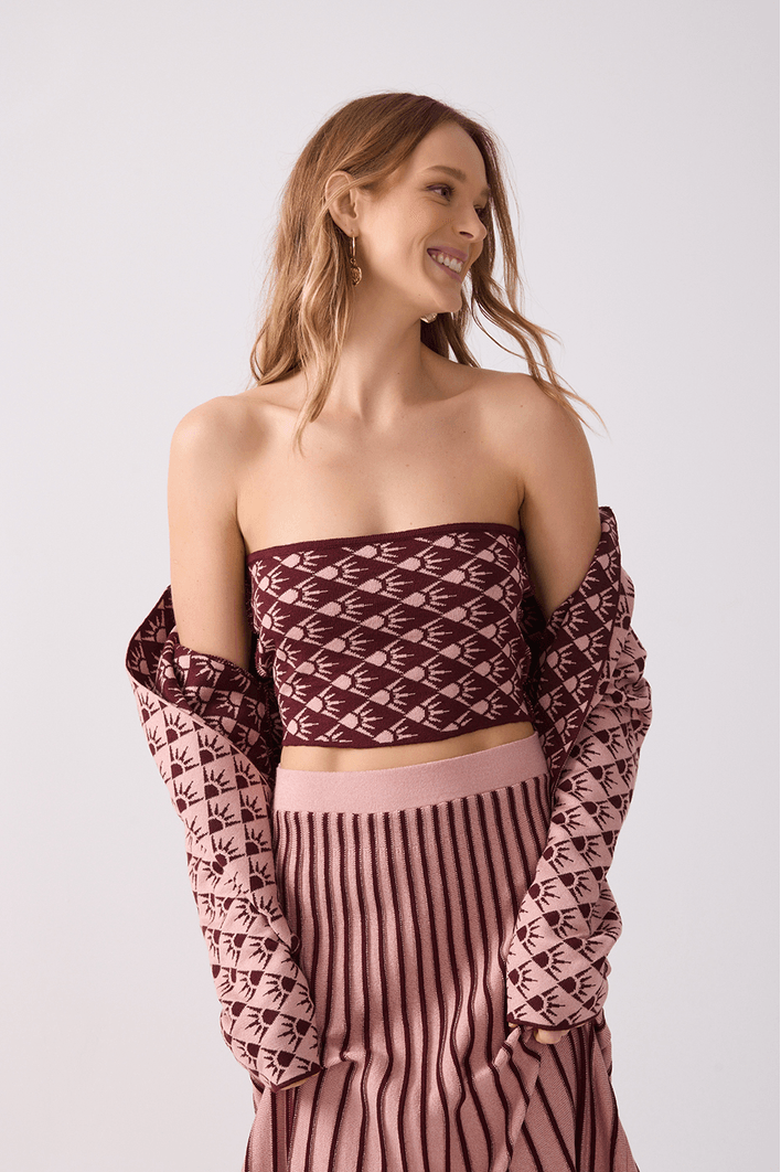 Blusa Tricot Floriluz