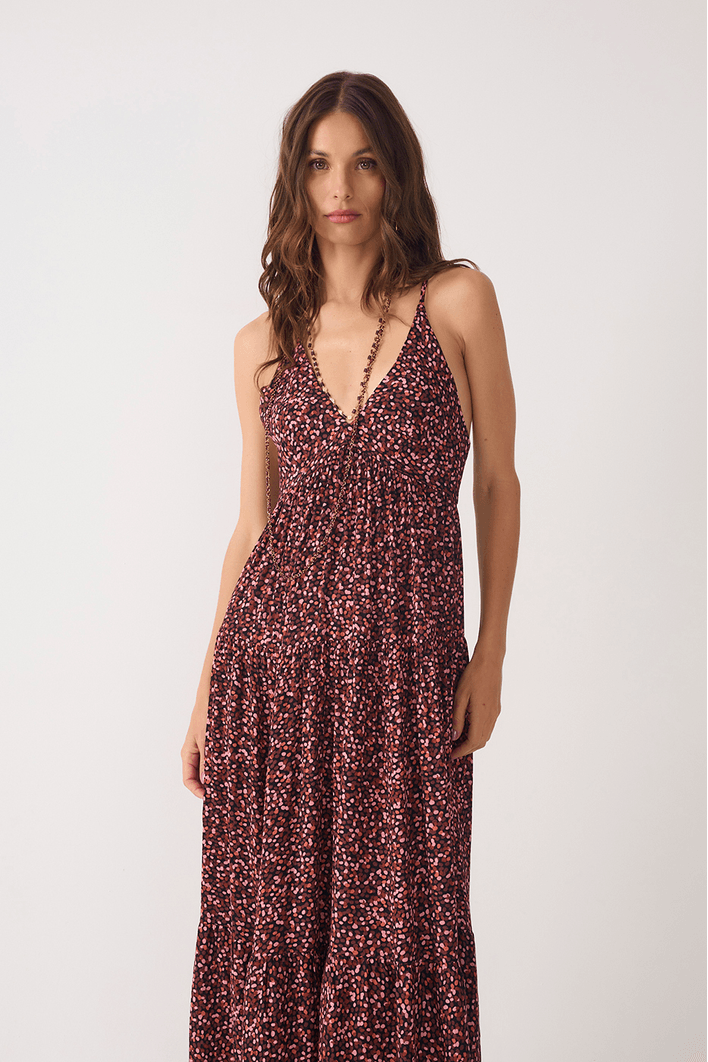 Vestido Cropped Est Céu Noturno